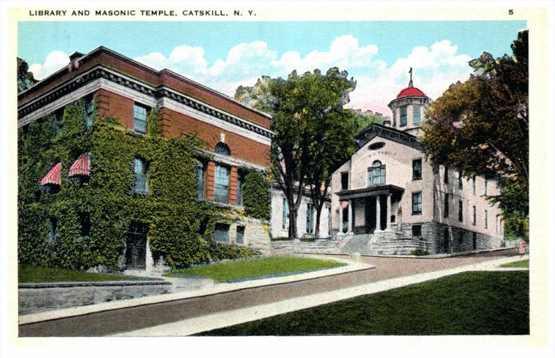 18843    NY  Catskill   Library and Masonic Temple