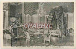 Postcard Old Palace of Fontainebleau Former Queens Officers Lounge Meres
