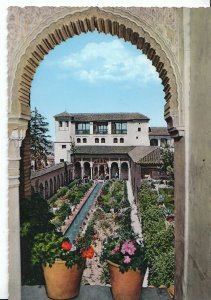 Spain Postcard - Granada - Patio De La Acequia   2402