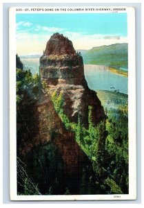 Vintage St. Peters Dome Oregon Postcard F93S