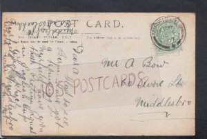 Genealogy Postcard - Bow - 60 Avon Street, Middlesbrough  RF5479