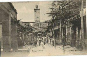 CPA AK MAROC TAZA Rue principale (22532)