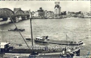 Maasgesicht met Witte Huis Rotterdam Netherlands 1956 