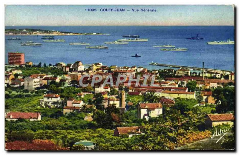 Postcard Old Goulfe Juan Vue Generale