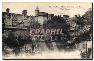 Postcard Old Paris Musee de Cluny