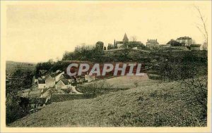 Postcard Old Saint Remy-sur-Creuse near The Hague Descartes (I and L) Vue Gen...