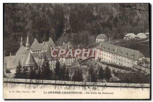 Old Postcard La Grande Chartreuse A Corner of the Convent