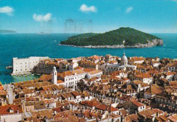 Yugoslavia Dubrovnik Panorama