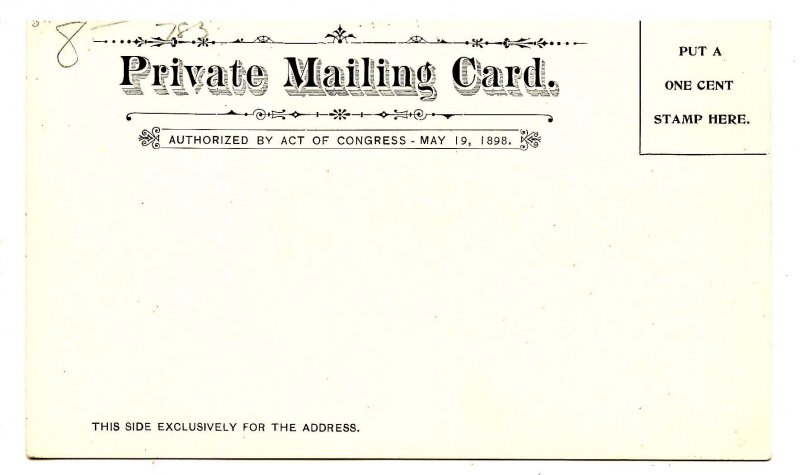 MA - Greenfield. West Main Street   (Private Mailing Card)