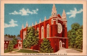North Carolina Greensboro First Presbyterian Church Dexter Press