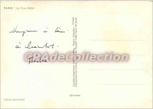 Modern Postcard Paris Eiffel Tor