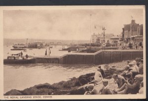 Isle of Wight Postcard - The Royal Landing Stage, Cowes      RS13035
