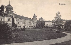 Poland Lancut Castle vintage postcard