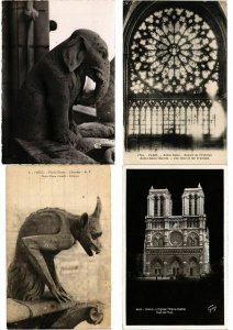 PARIS FRANCE NOTRE DAME CHURCH 1000 CPA pre-1960 (L2485)