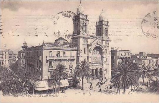 Tunisia Carthage La Cathedrale 1922