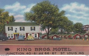 RT 66: ST. LOUIS , Missouri , 1930-40s ; King Bros. Motel