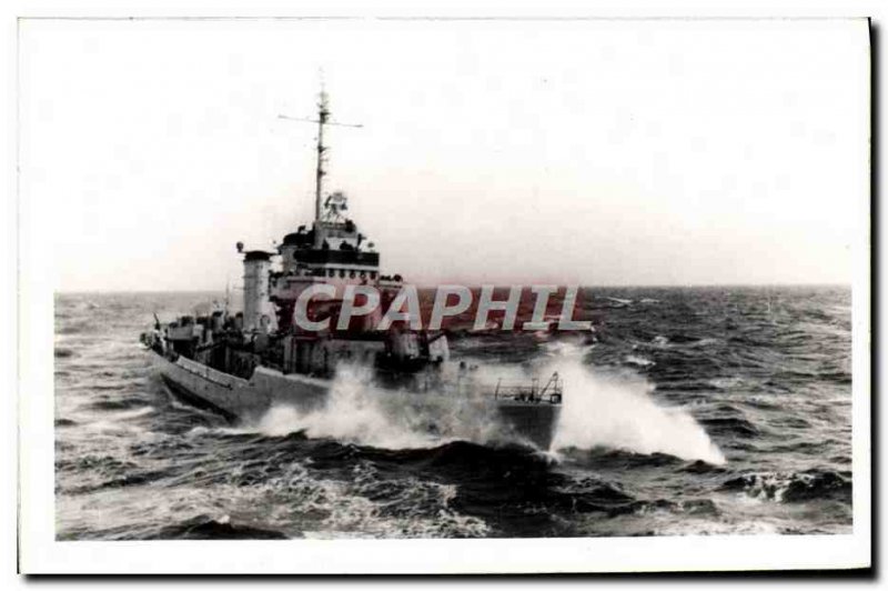 Modern Postcard Boat War Marseille 1947 1948