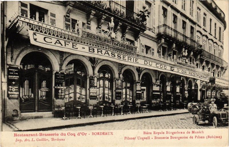 CPA AK BORDEAUX - Restaurtant brasserie (192479)