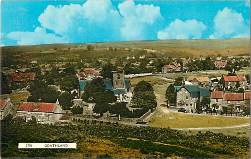 View of Goathland Scarborough Yorkshire England UK