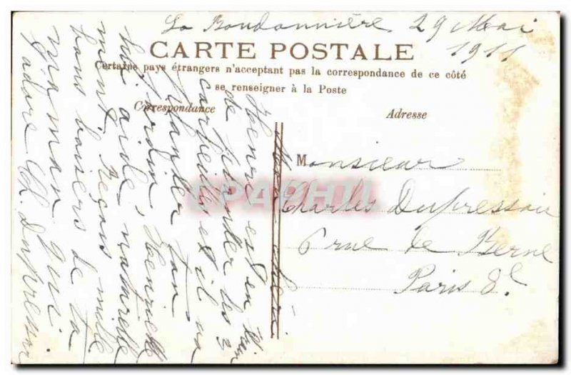 Old Postcard Paris Sorbonne