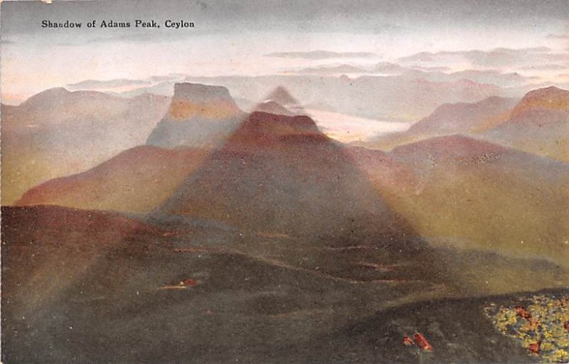 Shadow of Adams Peak Ceylon, Ceylan Unused 