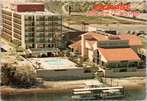 Postcard NV Laughlin - Edgewater Hotel and Casino - bird's eye view