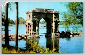 Arch Of Triumph, Heart Island, Thousand Islands, New York, Vintage 1955 Postcard