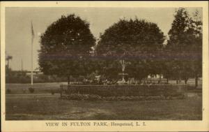 Hempstead Long Island NY Fulton Park c1910 Postcard