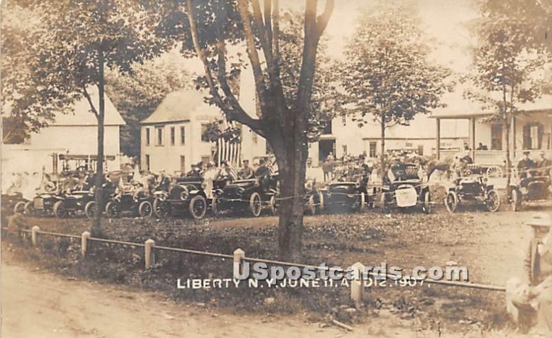 Centennial Day at Liberty, Real Photo - New York NY  