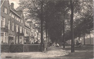 Netherlands Dordrecht Krispijnseweg Vintage Postcard 09.45