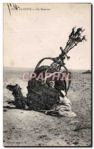 Old Postcard Algeria Bassour A Camel