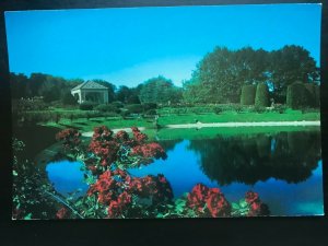 Vintage Postcard 1939 to now Hershey Gardens Swan Lake Hershey Pennsylvania