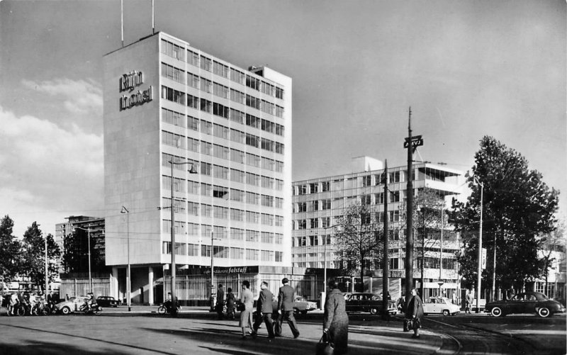 RPPC, Rotterdam, South Holland Netherlands  RIJN HOTEL~CAFE FALSTAFF  Postcard