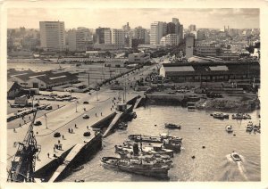 Lot227 casablanca general view morocco real photo ship africa