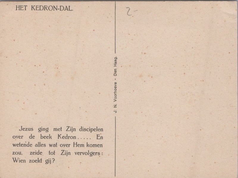 Palestine Jesus Vintage Postcard C296