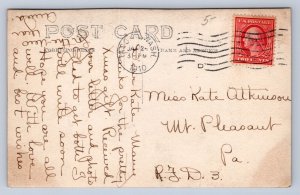 J97/ Olympia Washington RPPC  Postcard c1910 Governors Mansion 115