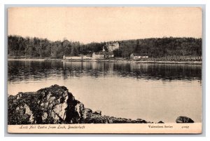 Loch Nell Castle From Loch Scotland DB Postcard P28