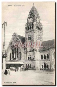 Old Postcard Metz Gare Portal