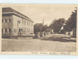 Old Postcard BAANSTRAAT Beverwijk - Near Amsterdam Netherlands F5652