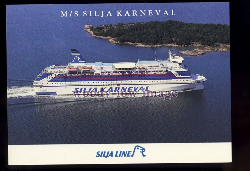 FE3391 - Silja Line Ferry - Silja Karneval , built 1985 ex Svea - postcard