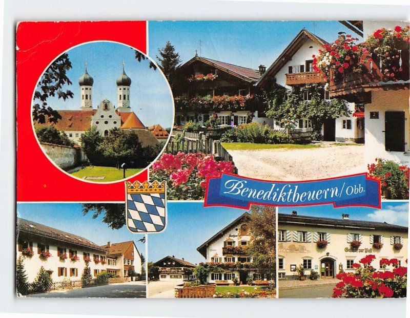 Postcard Benediktbeuern, Germany