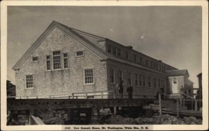 Mt Washington New Hampshire NH Summit House Real Photo Vintage Postcard