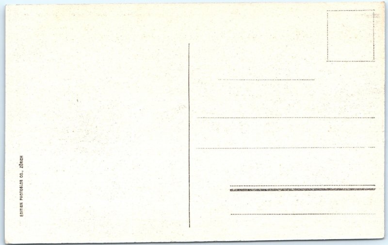 c1910s Einsiedeln, Switzerland Postcard Benedictine Monastery Abbey Church A370