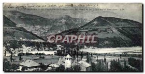 Old Postcard St Georges de Commiers Drac and the bridge of the Rivoire