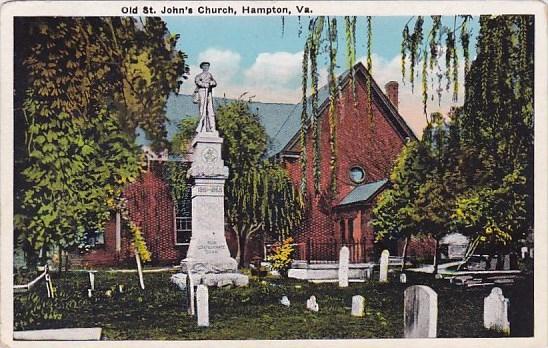 Old Saint Johns Church Hampton Virginia