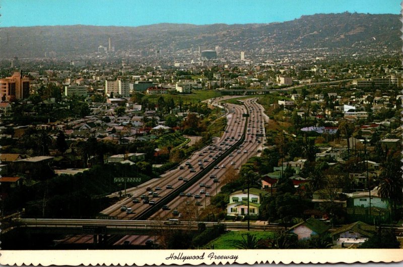 California Hollywood The Hollywood Freeway