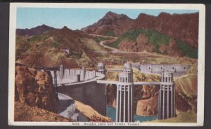 Nevada - Boulder Dam and Intake Towers on U.P. System ~ WB