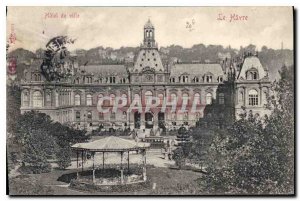 Old Postcard Le Havre City hotel