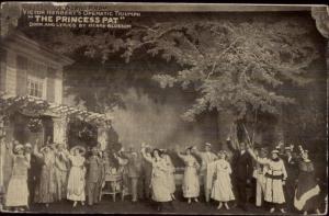 Scene From The Princess Pat  Actors PEMBER Theatre Opera c1910 Postcard