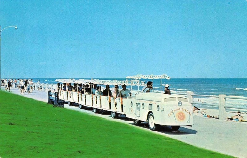 Sunshine Special VIRGINIA BEACH Sightseeing Tour 1968 Chrome Vintage Postcard